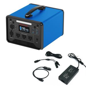 Quality Aluminum RV Powerstation Camping 1000 Watt , 1280Wh Rechargeable AC DC Power Supply wholesale