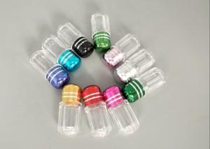 Quality Cylindrical 13mm Mini Pill Bottles 2ml Empty Plastic Pill Capsules wholesale