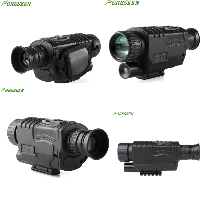 FORESEEN 5x40 Outdoor Digital Night Vision Goggles Monocular With Digital Camera