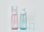 Private Logo Blue Plastic Cosmetic Bottle 60ml 2oz Liquid Fine Mist Sprayer