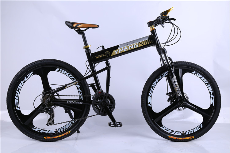 High quality factory price OEM 3 spoke mag one wheel Shimano 27 speed alloy folding hummer mountain bike