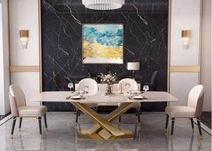 Quality 130x80x77cm Marble Top Dining Room Table wholesale