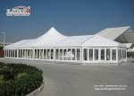 Metal Aluminum Outdoor High Peak Tents White Color FOR Party , Trade Show ,