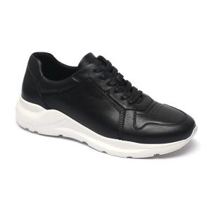 Quality BRUNO VIERO Breathable anti odor Mens Leather Sneakers wholesale