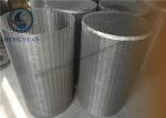 304 SS Johnson Wedge Wire Screen Groundwater Wells V Shape For Drum FIlter