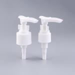 white color smooth left right opening cosmetic lotion pump sprayer head