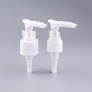 Quality white color smooth left right opening cosmetic lotion pump sprayer head wholesale