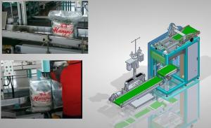 China CCPIT Paper Bag Automatic Small Bagging Machine 5000W EWINALL on sale