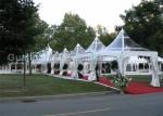 Professional high peak canopy arabic pogada tent 4 x 4m aluminum frame tent