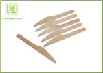 Natural Wood Color Eco Friendly Cutlery Wooden Disposable Utensils For Single