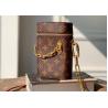 Buy cheap Mini Bucket Vintage Gold Luxury Chain Bag Flower Printing from wholesalers