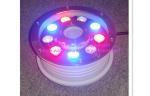 130mm Alu Body Submersible Fountain Lights Led Control For One Nozzle In Water
