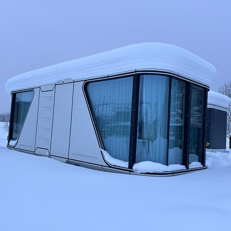 Space Capsule House With Personalized Customized Services Metal Capsule Cabin House