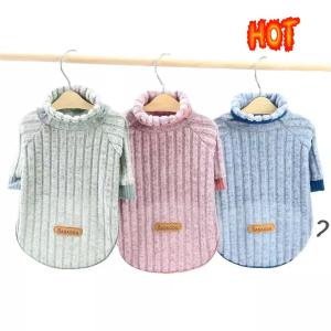 Quality Wholesale Adjustable OEM Dropshiping Casual Dog Chest Vest Pet Apparel Pet T-Shirt Cooling Sweater For Pet Dog wholesale