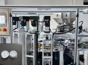 Quality Desiccant Cap Filling Machine For Pharmaceutical And Health Care Industry With Different Dimensions wholesale