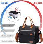 Portable Insulated Cooler Bags Freezable Reusable Cooler Shopping Bags For