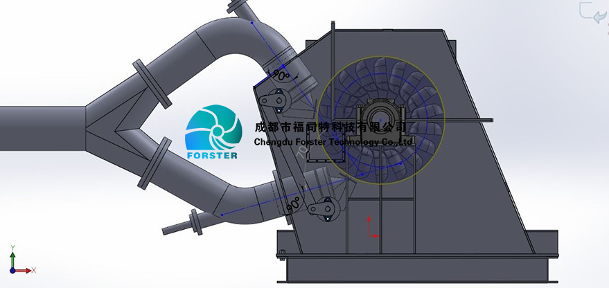 100KW To 1600KW Stainless Steel Hydro Power Generator For High Head And Low Flow