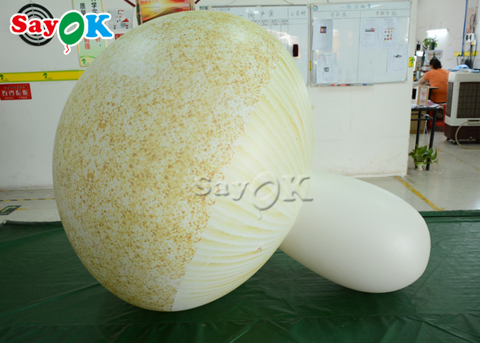 Flame Retardant 1.5mH Inflatable Mushroom For Show Exhibition