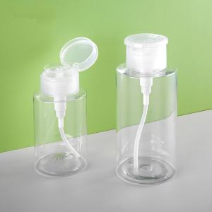 Quality Hypoallergenic Makeup Remover Pump Bottle Transparent Travel Friendly wholesale