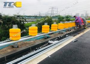 Quality Removable Highway Roller Barrier Galvanized Steel Frame Corrosion Resistant wholesale
