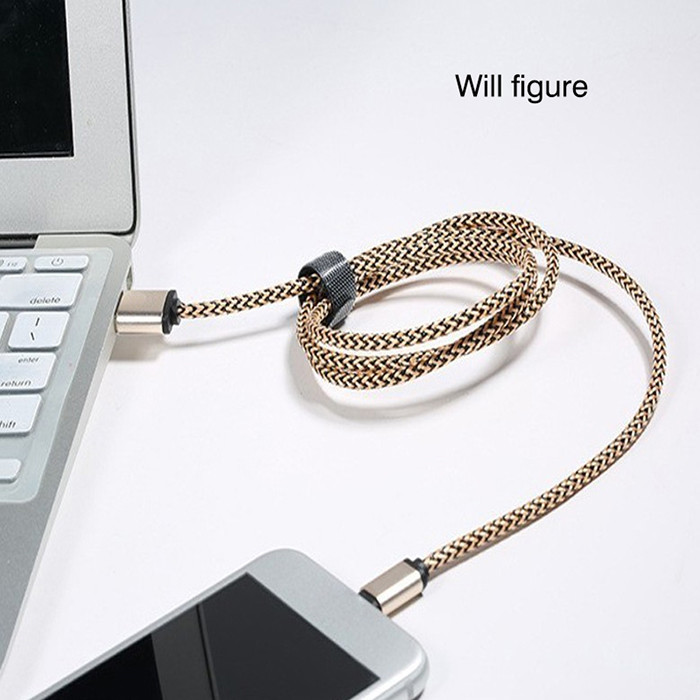 Original 8 Pin USB Data Cable , Iphone Charging Cable Plug Twist Line