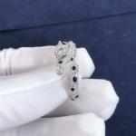 Car Tier High Quality 18K White Gold Ring Jewelry Natural Diamond Engagement