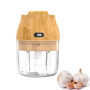 Quality 250ML Wireless Portable Electric Garlic Masher Household Kitchen Tools wholesale