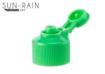 Colorful plastic closures bottle screw flip top caps 24/410 28/400 SR-201