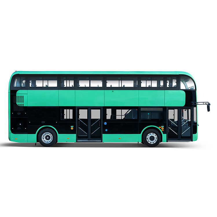 65 Seats Used Buses Luxury Coach Double Decker Bus with Manual Transmission