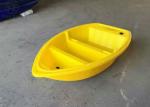 B2M Plastic Rowing Boat , LLDPE Small Plastic Boat LeisureWith Outboard Motor