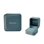 Romantic Microfiber Luxury Presentation Boxes Small Velvet Engagement Ring