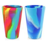 Silipint Stemless Wine Glasses 480ml Colorful Original Silicone Pint Cup