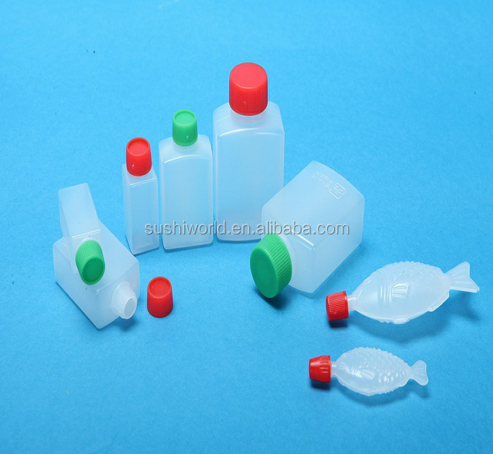 1 kg Seasoning Mini Sushi Fish Shape Soy Sauce Bottles for Traditional Brewing Method
