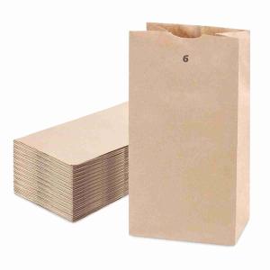 Quality Kuaima 100% Compostable Kraft Paper Food Bags For Snack Food Packaging wholesale