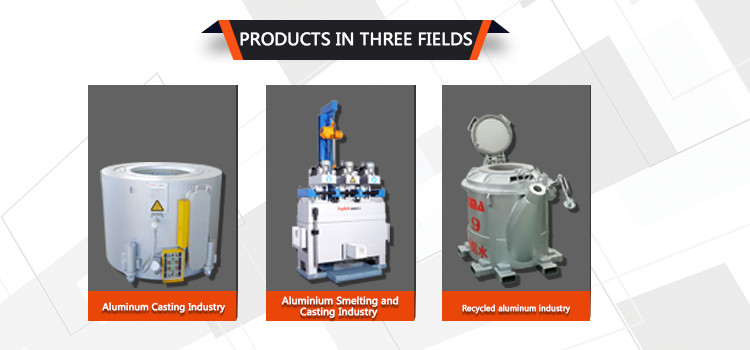 In Furnace Aluminium Refining Furnace Side Wall Rotary 0～99min Degassing Time For Aluminium Smelting