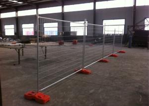 Quality Zinc Coated Lightweight Temporary Fencing For Building Sites 2100mmx2400mm wholesale