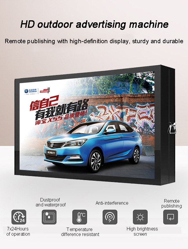 43 49 55 65 Inch LCD HD Poster Lcd Kiosk 4k Indoor Advertising Player HD Touch Screen Kiosk Advertising Screen 8 Array Mic