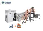 High Speed 500ml Automatic Blow Molding Machine 6 Cavity PET Bottle Making