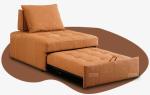 BN Single Puff Sofa Bed Living Room Retractable Single Sofa Bed Recliner