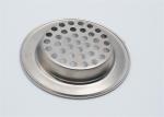 Silver Stainless Steel Sink Strainer Good Filter Effect Corrosion Resistance