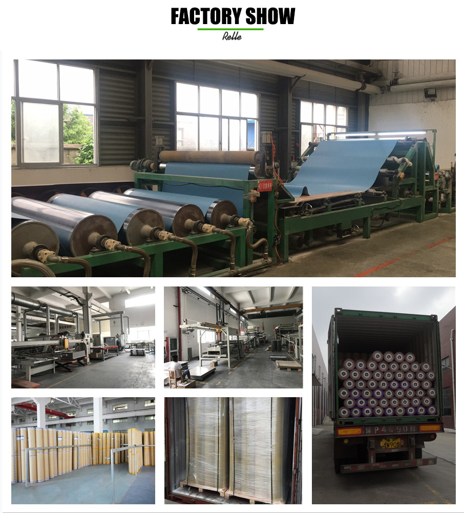 Rebound and Soundproof Relle Synthetic Plastic Vinyl Badminton Sports Court Flooring