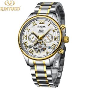 Quality Hardlex Glass Automatic Tourbillon Watch High Hardness Stable Performance wholesale
