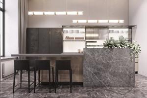 Quality Modern Design Furniture Prefab Integrated Fitted Smart Cuisine Kitchen Cabinet wholesale
