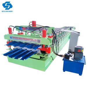 Quality Double Layer Roll Forming Machine IBR/Q-Tile Sheet in Africa Market wholesale