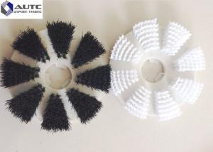 Car Shampoo Floor Cleaning Machine Brush Carpet Customized Size White Yellow