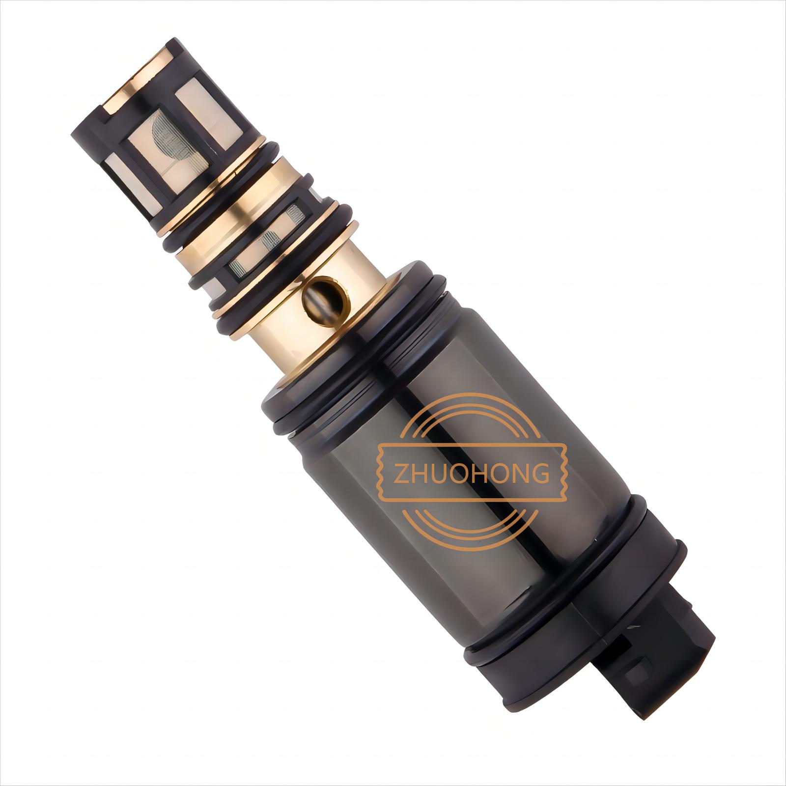 Year 1984-1989 Black Auto AC Compressor Control Valve for DENSO 5SE09C/5SE12C/6SEU16