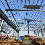 Modern Pre Engineered Buildings Steel Structure Painted Galvanized Surface