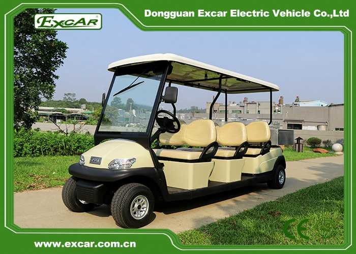 Smooth Ride 6 Passenger Electric Golf Buggy with Trojan Battery