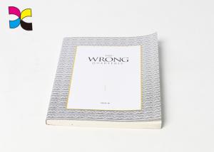 Quality Embossing Paperback Printing Services , Varnishing Coloring Book Printing wholesale