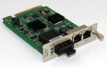 2 Tx To 1 Fx 1000M Media Converter , Support 2u 16 Slots Rack Remote Management
